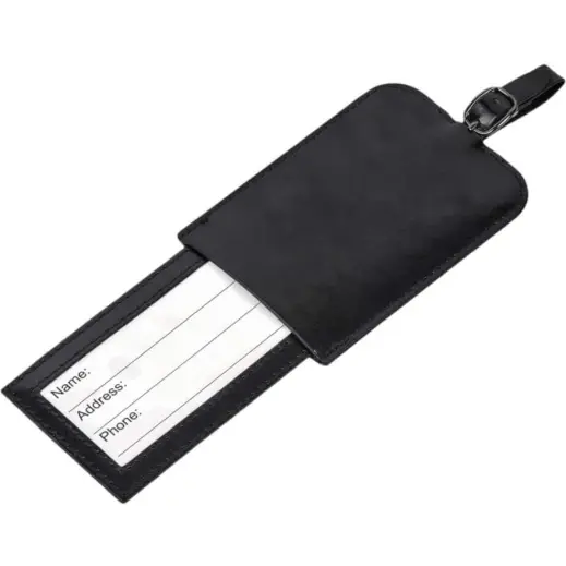Alex Varga Claska Weekend Bag Luggage Tag Open